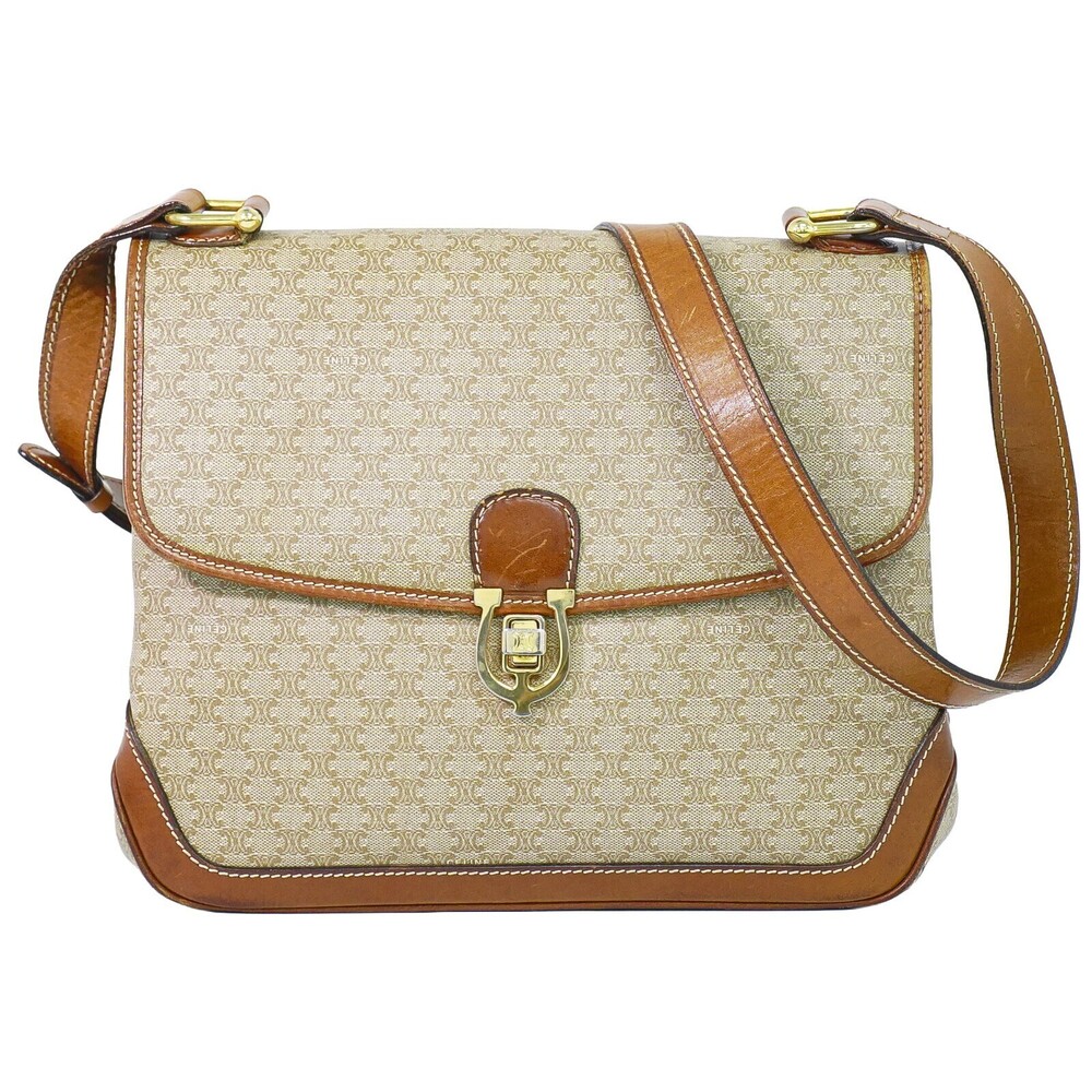 Celine Vintage Macadam Canvas Medium